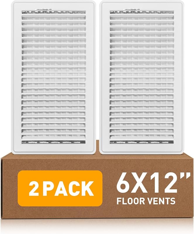 Rejilla ventilación piso 6x12 acero resistente transitable