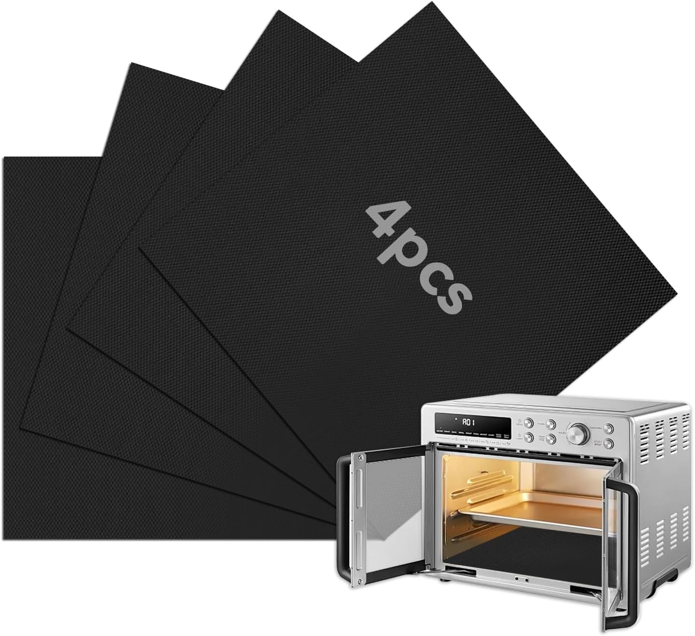 4 Pzas Fundas Freidora Aire Comp Midea Flexify