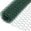 Alambre para aves rollo malla hexagonal PVC 9.8ft x 15.7pulg