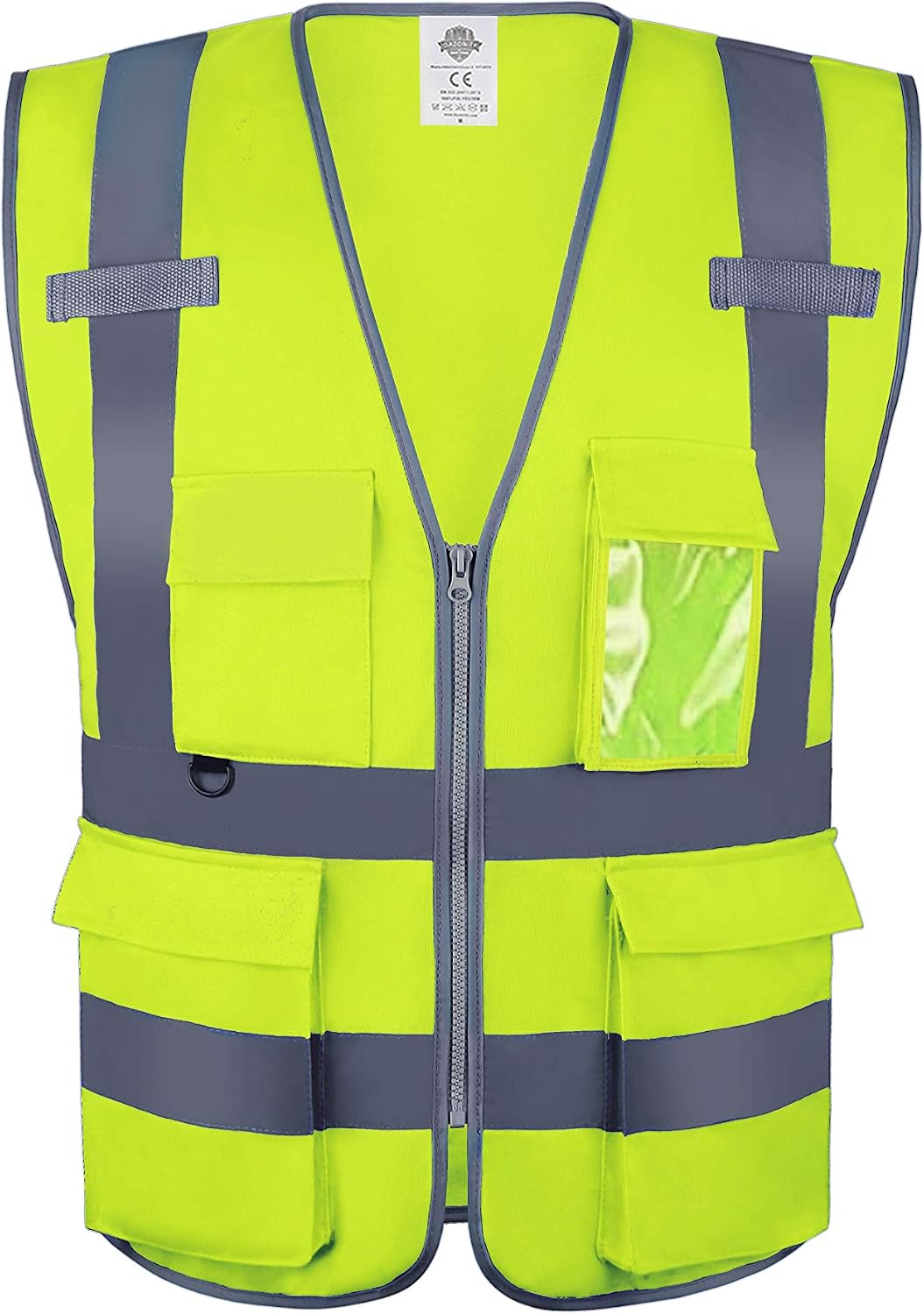 Chaleco seguridad visibilidad alta XL trabajo construcción