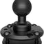 Soporte redondo AMPS para bola aluminio 6061-T6 7 agujeros
