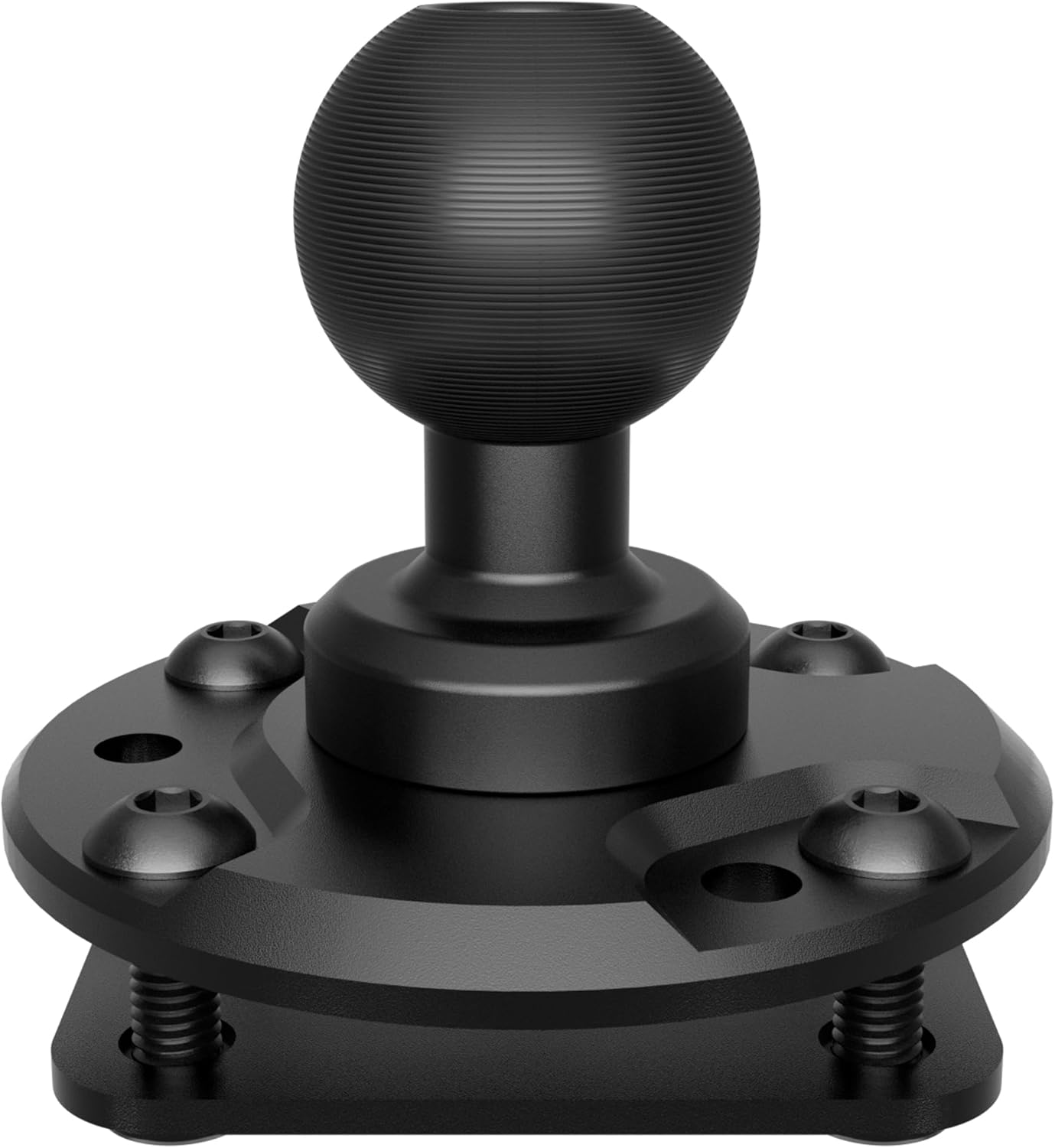 Soporte redondo AMPS para bola aluminio 6061-T6 7 agujeros
