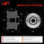 Polea embrague alternador comp VW Jetta Passat Golf Beetle