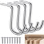 4 Soportes centrales barra armario 1.5" metal resistente