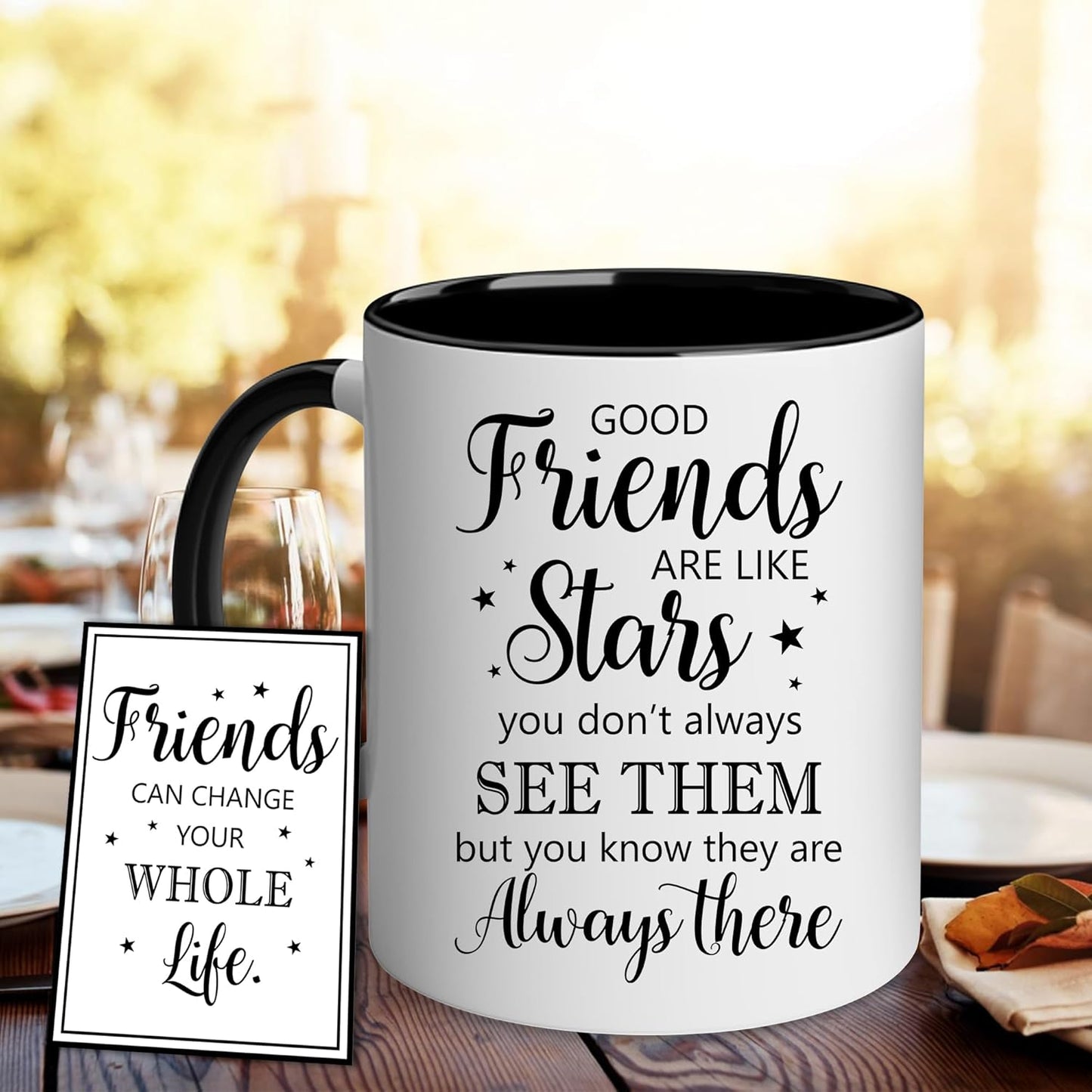Taza regalo navidad para amigas y hermanas