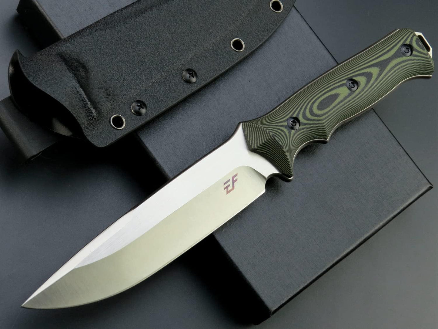 Cuchillo hoja fija DC53 mango G10 dos tonos EDC