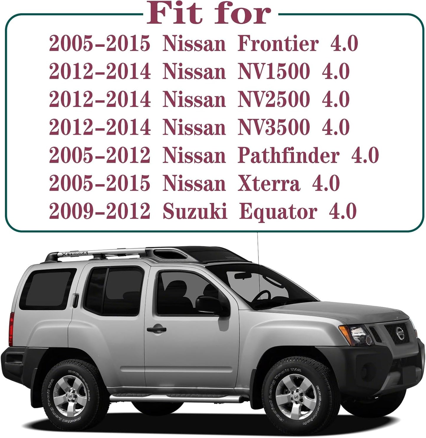 Junta Plenum Nissan Frontier Xterra 4.0L 2011-2012