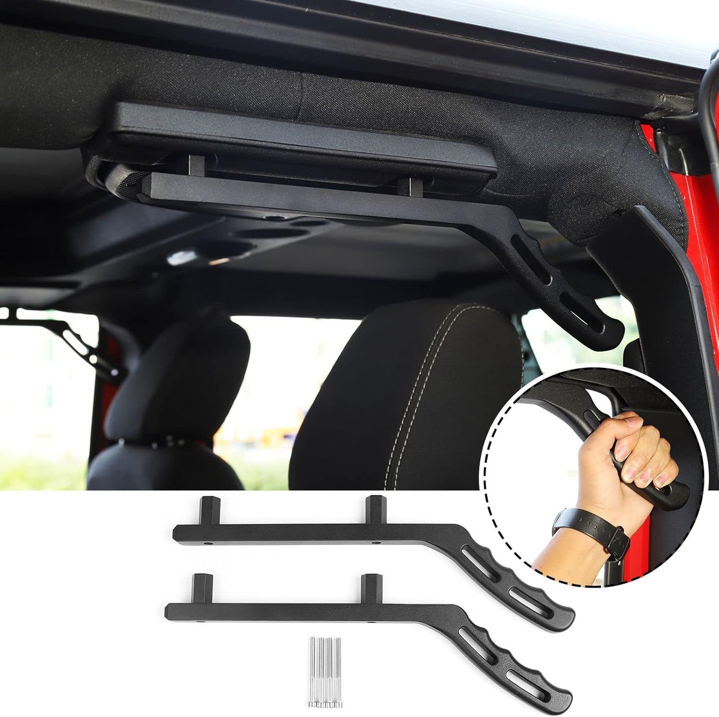 Asas aluminio Jeep Wrangler JK JKU 2007-18