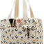 Bolsa maquillaje grande con cremallera y asa para viaje