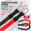 Cable batería 4 AWG para automotriz solar marino 1 pie