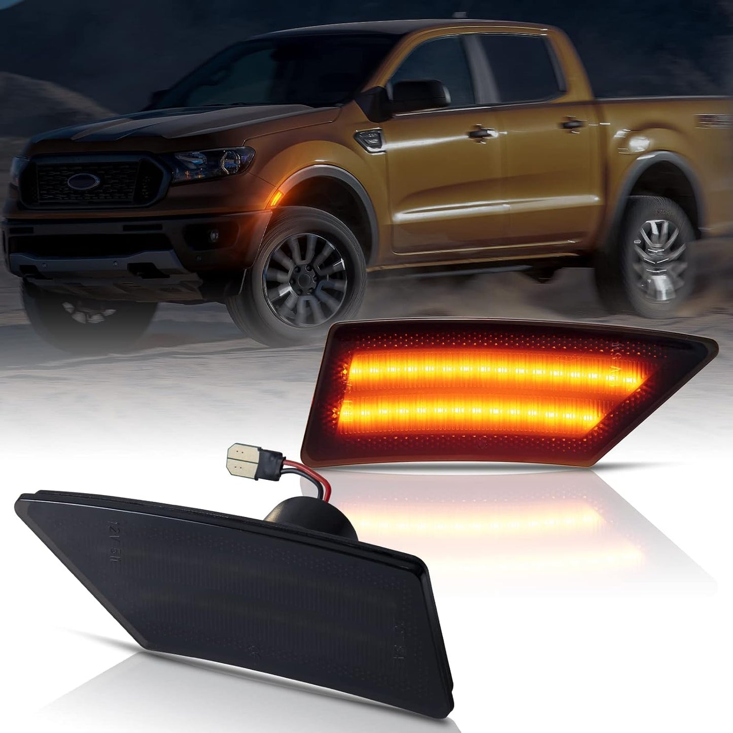 Luces LED parachoques Ford Ranger Lariat 19-23 2uds
