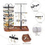 Soporte organiz. joyas multifuncional ajustable
