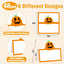 48 Tarjetas Halloween Calabaza Fantasma Bruja Etiquetas