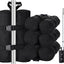Set 4 bolsas arena toldo 240lb resistentes 1680D