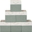 6 Pzas Cajas Almacenamiento Lino 13x13" Asas para Hogar