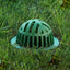 Cubierta rejilla drenaje 6" exterior resistente