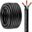 Cable extensión eléctrico SJTW 6/3 calibre 10 pies