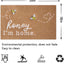 Tapete bienvenida abeja texto Honey I'm Home antiderrap