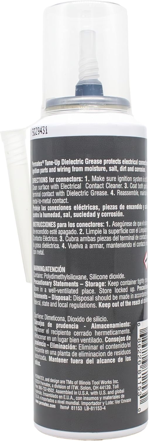 Grasa dieléctrica para bujía y conector 4g 3oz pack 1