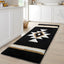 Alfombra baño geométrica antiderrap 24x60pulg