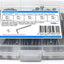 Set 100 llaves hexagonales M3 acero inox 304 surtido