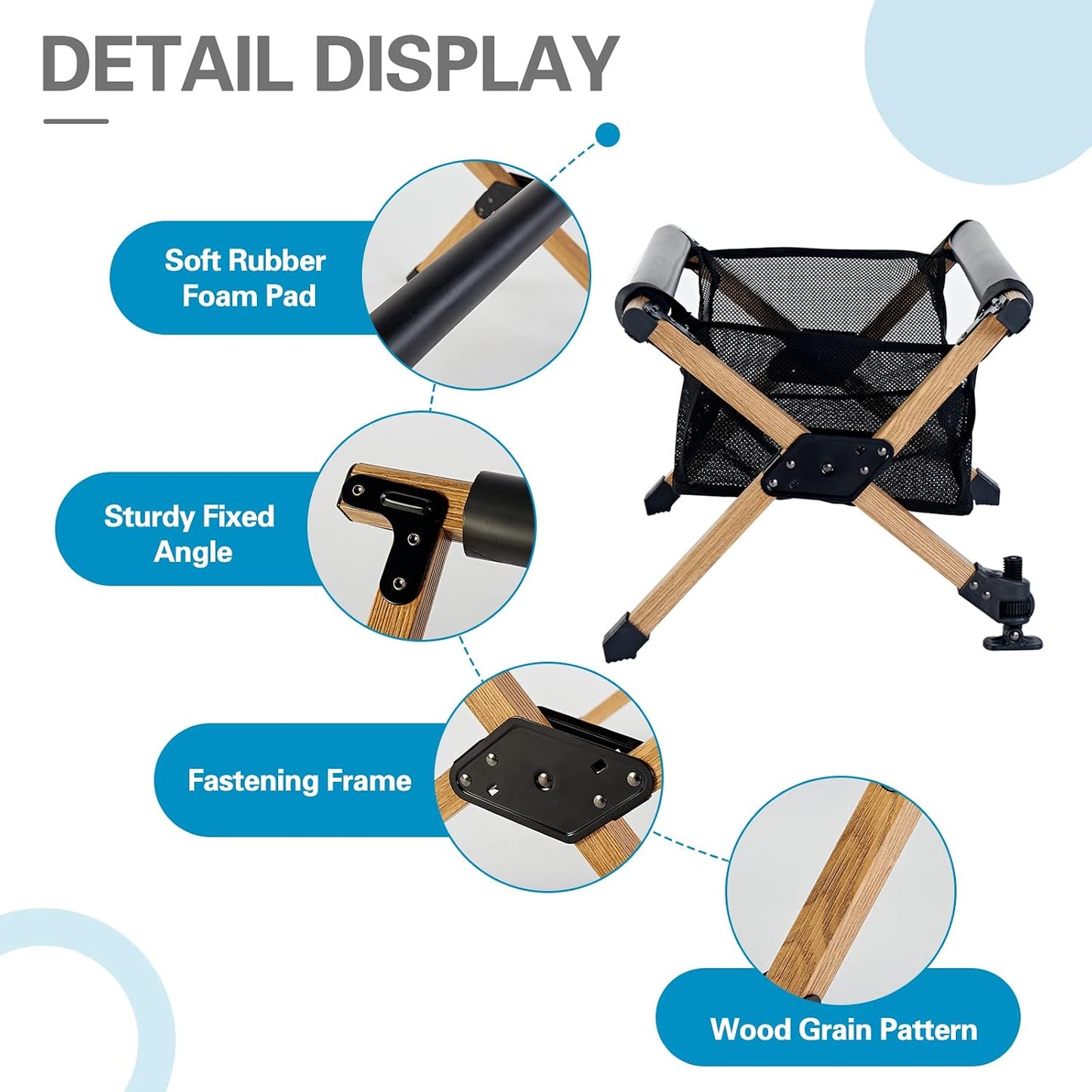 Soporte enfriador plegable antiderrap para camping y picnic