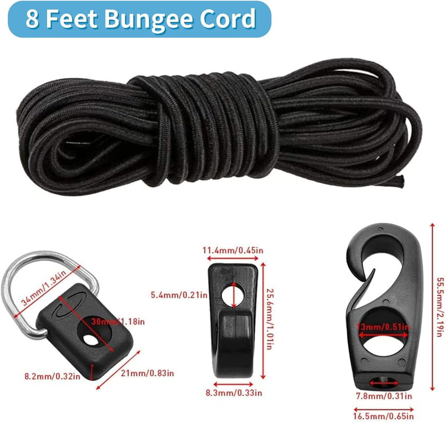 Kit aparejo cubierta kayak y tapones