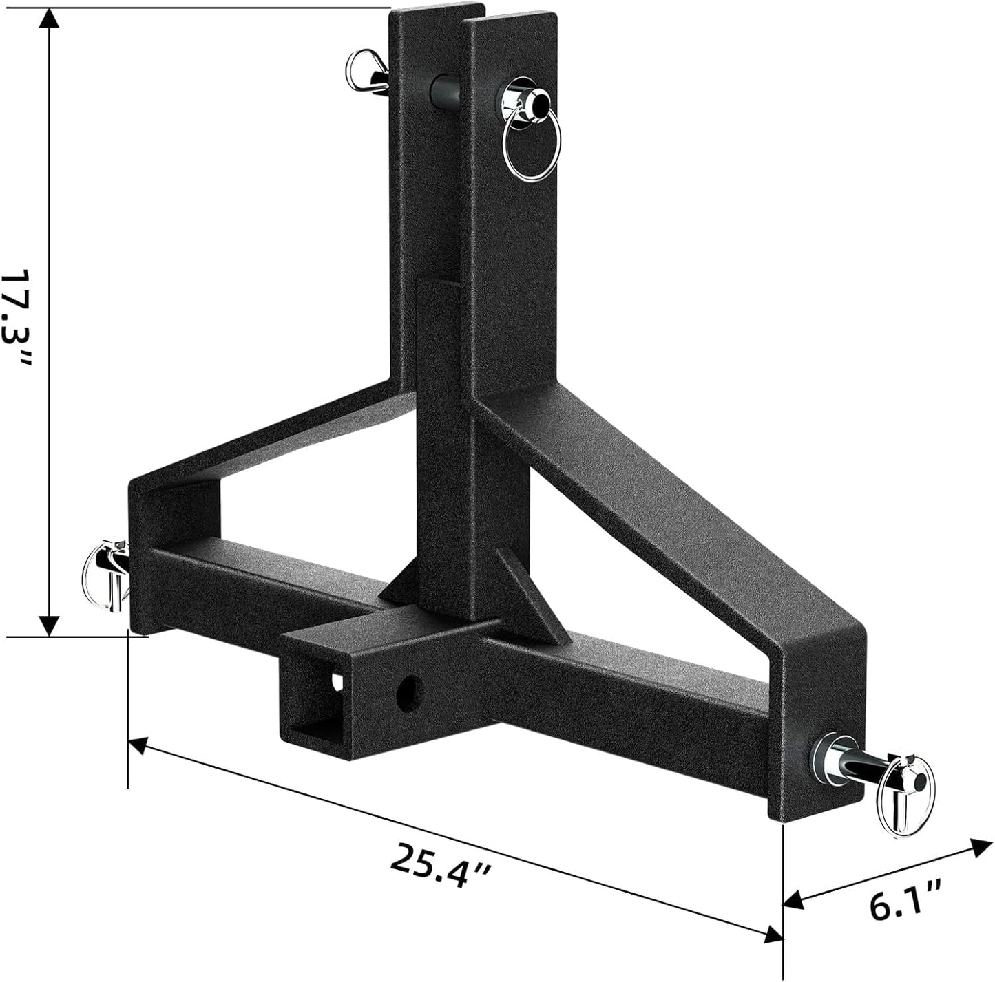 Enganche remolque 3 puntos 5,08 cm Kubota BX LM25H