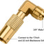 Adaptador codo propano 3/8pulg para parrilla Blackstone 17-22pulg