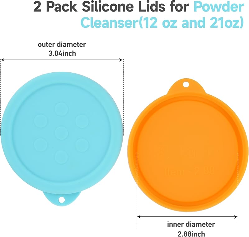 4 Tapas Silicón para Limpiador 12oz y 21oz Comp Bar Keepers