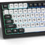 Teclas PBT blancas personalizadas para teclado mecánico MOA 60-100%
