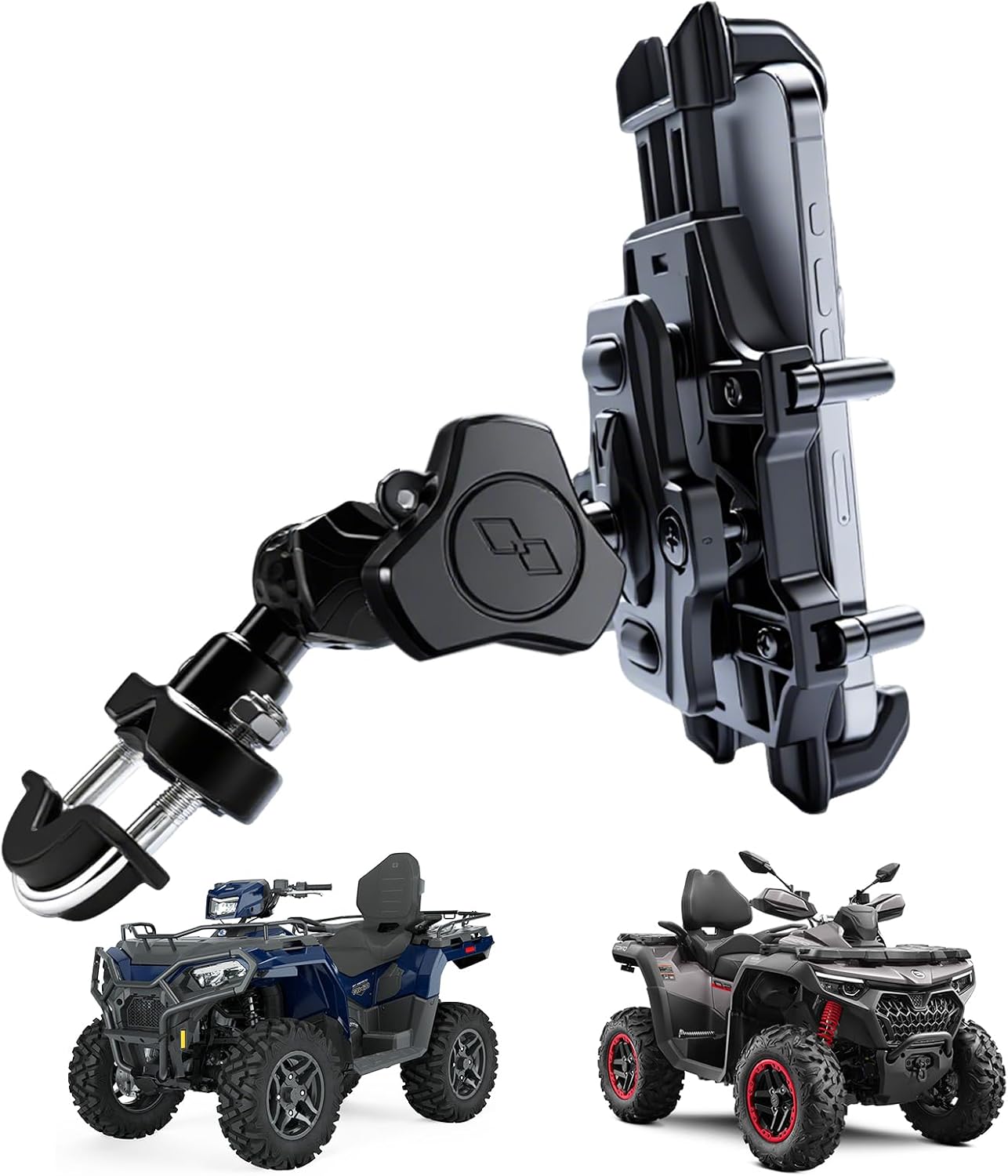 Soporte teléfono ATV anti vibración 360 comp