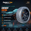 Neumático radial HP108 185/60R14 carga XL negro BSW
