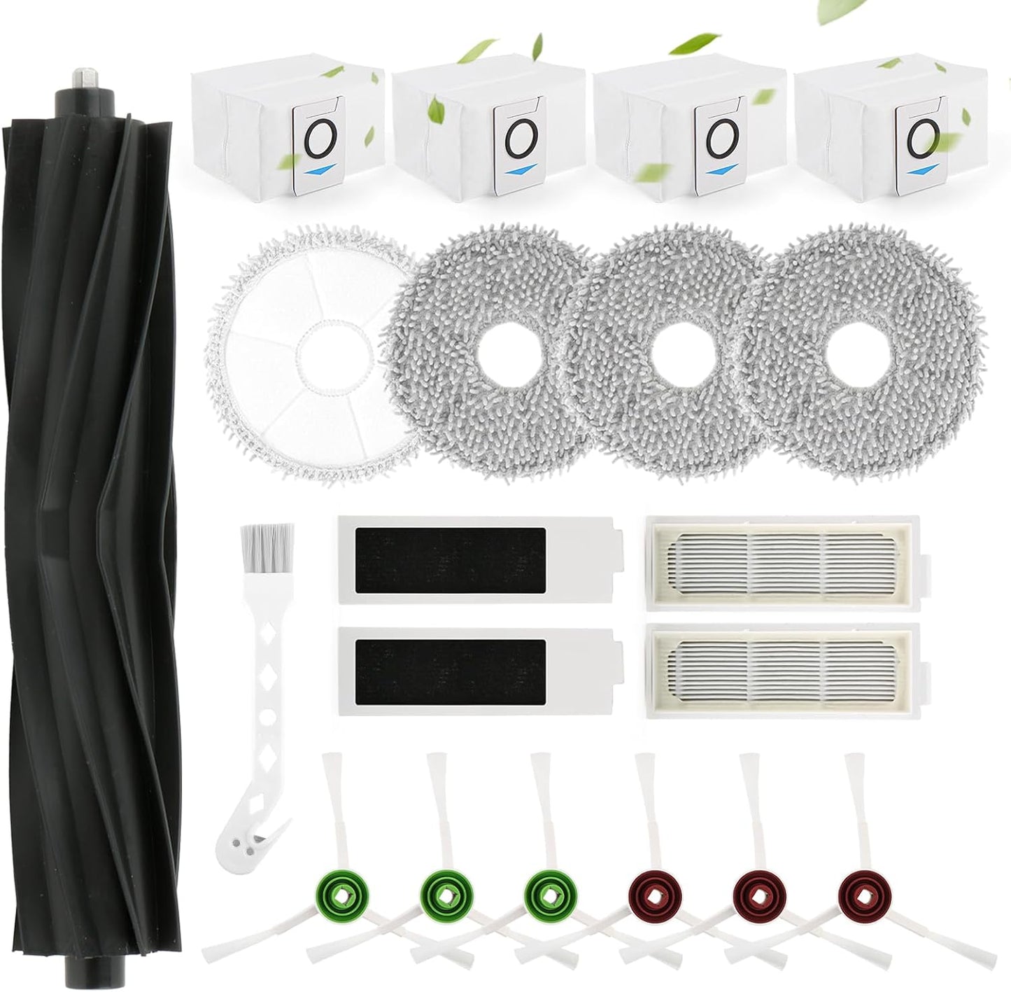 Repuesto ECOVACS DEEBOT T20 1 cepillo 4 bolsas 4 filtros HEPA