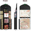 Organiz. rollos negra doble cara 40x17pulg para navidad