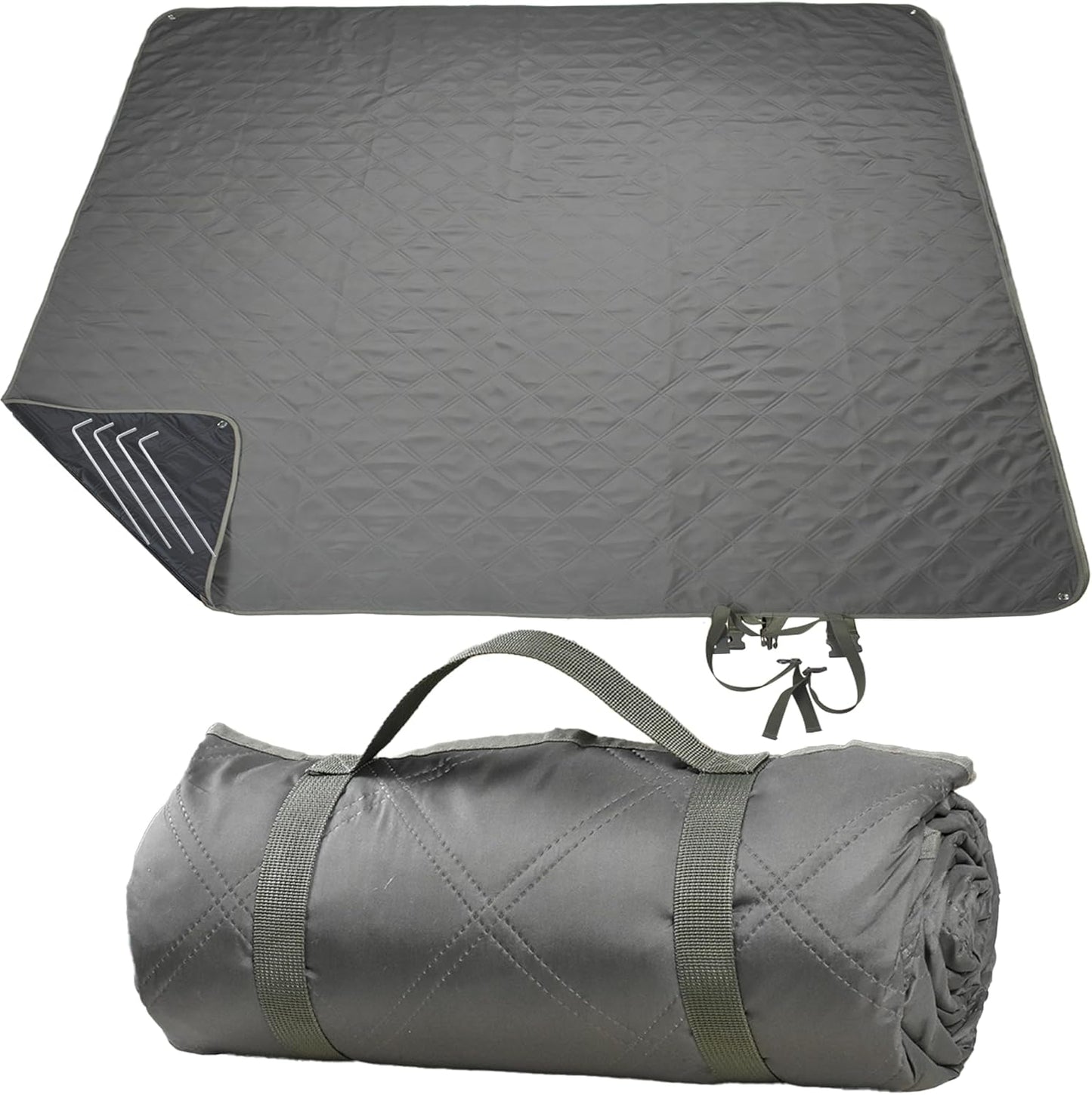 Manta picnic impermeable 80x80" portátil para playa camping