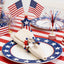 Anillos para servilletas 4 de julio set de 6 decoraciones patrióticas
