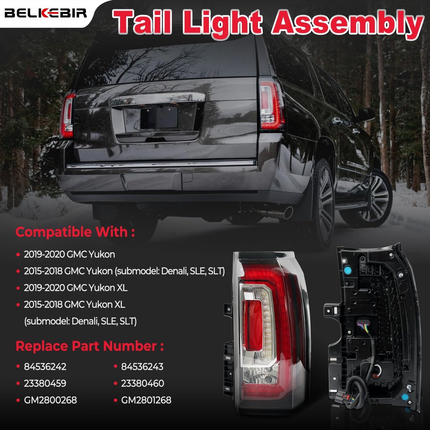 Luces traseras LED comp GMC Yukon 15-20