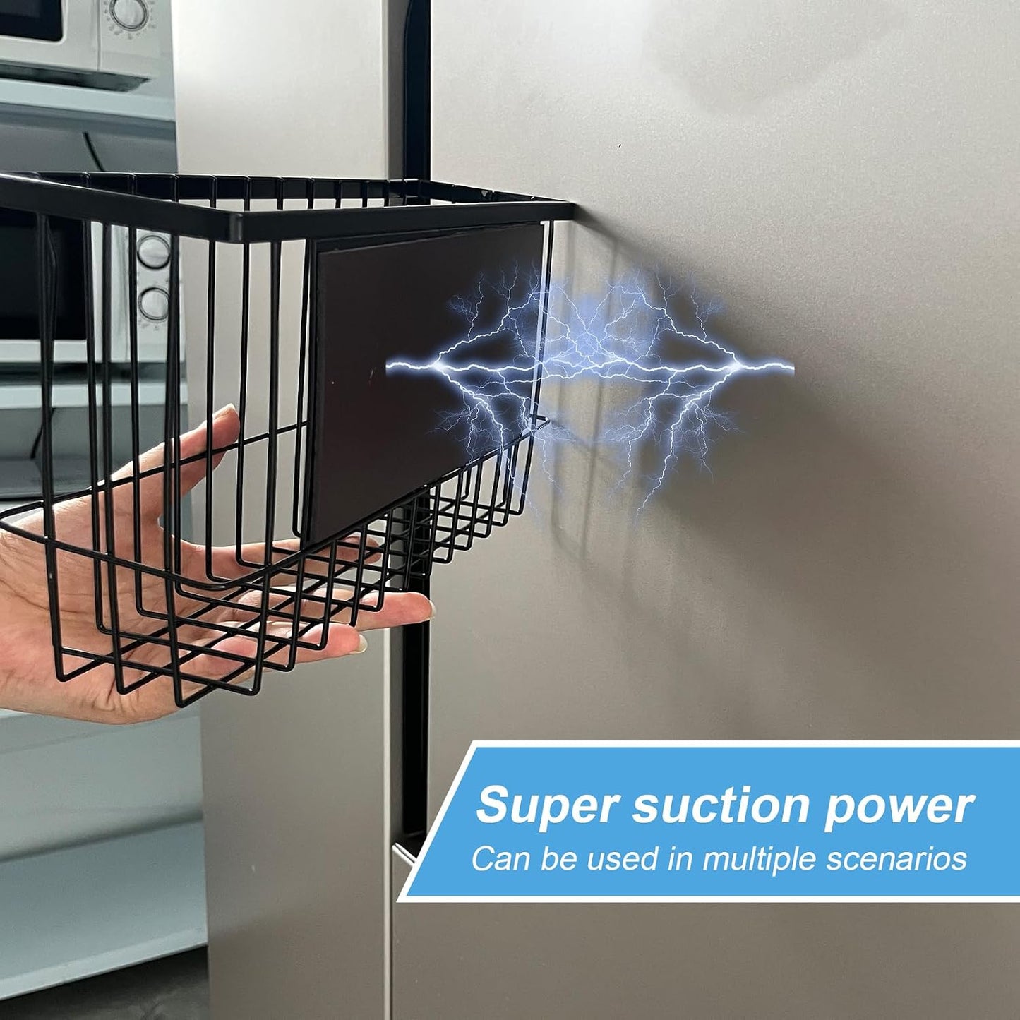 Soporte magnético para bolas de secadora lavandería