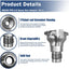 Adaptador BSP/3/8" macho PPS 2.0 pack 1
