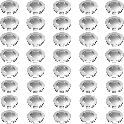 40 Tapones Acero Inox Caja Eléctrica 1/2 y 3/4 Pulg