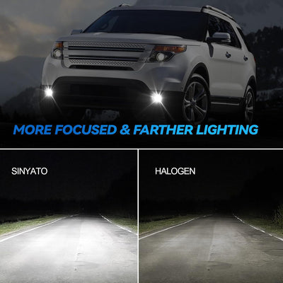 Ensamble luces antiniebla LED comp Ford Explorer 1 par
