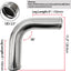 Tubo intercooler aluminio 2.5" curva 90grados