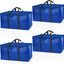 Bolsas mudanza resistentes al agua con tapas paquete 4