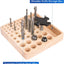 Set 10 Brocas Carburo CNC Carpintería Tallado