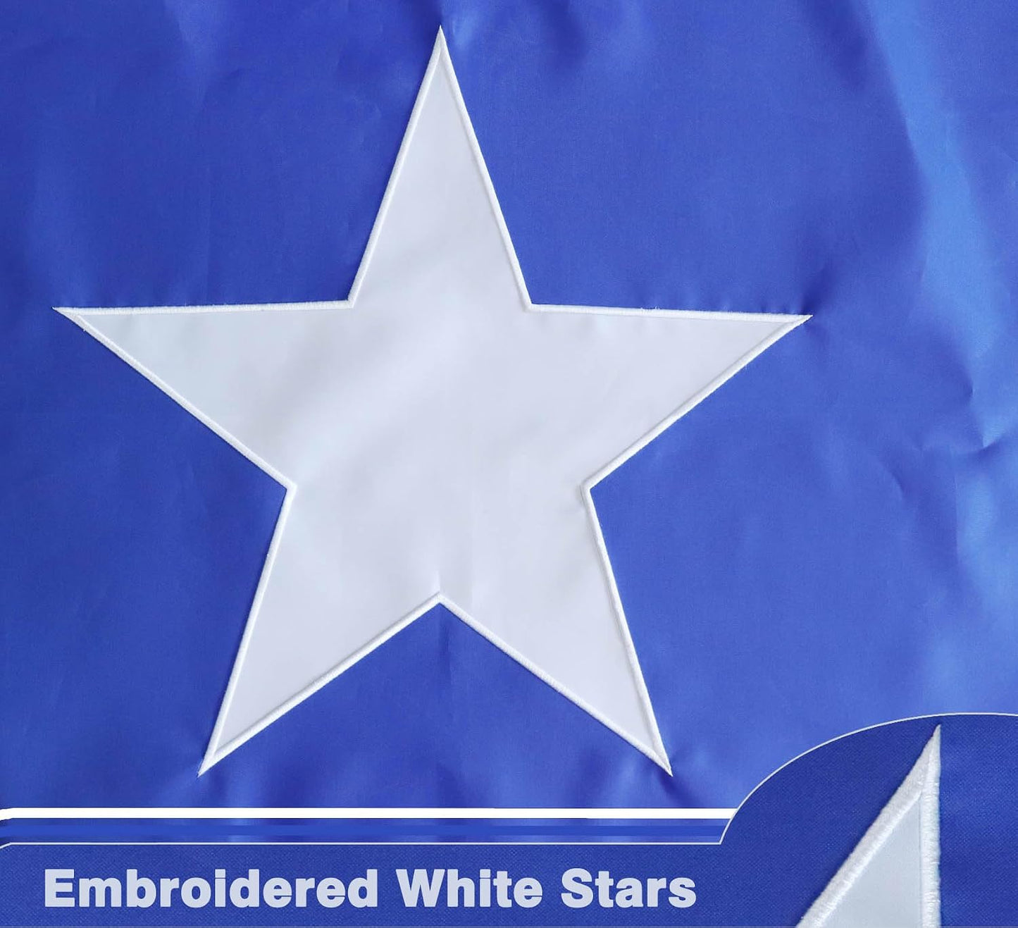 Bandera azul Bonnie estrellas blancas Texas Florida Somalia