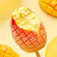 Moldes de silicona con forma de mango 4 cavidades 3D para paletas y cake pop con palitos de madera