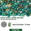 Grava acuario verde 4lb rocas suculentas