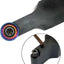 Soporte torno 5/8 y 3/4 con insertos carburo para acero