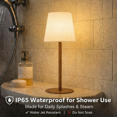 Lámpara ducha spa IP65 luz inalámbrica 3 temperaturas